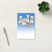 4 Westy pups Post-it notitieblok Post-it® Notes (Kantoor)