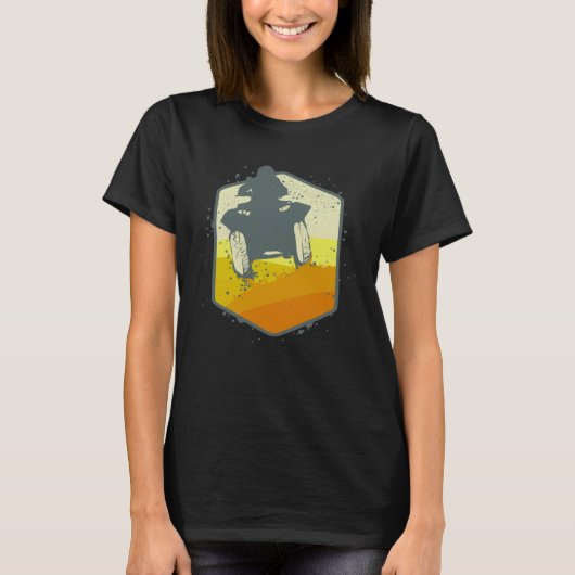4 Wheeler en Quad ATV Brap T-shirt (Voorkant)