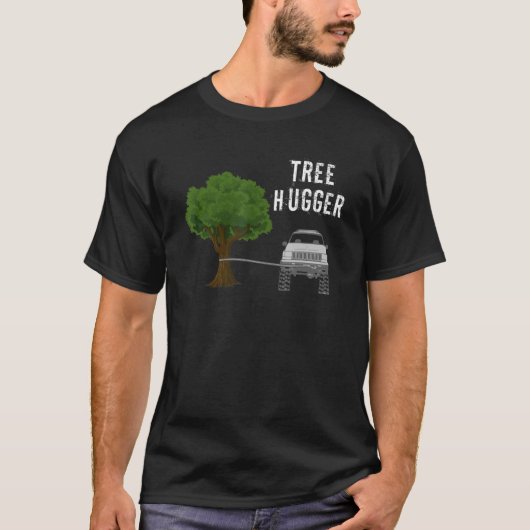 4 Wheeling Wheeling Boomknuffelaar T-shirt (Voorkant)