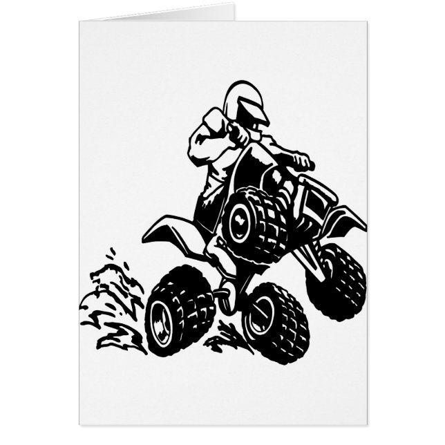 4 wiel Quad Racing (Voorkant)