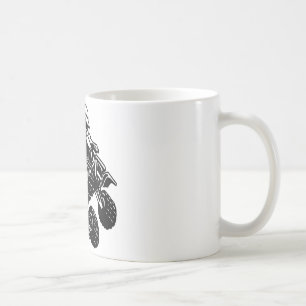 4 wiel Quad Racing Koffiemok