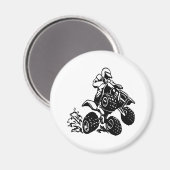 4 wiel Quad Racing Magneet (Voorkant / Achterkant)