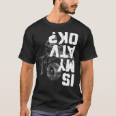 4 Wielen IS MIJN ATV OK Grappig Ondersteboven 4x4 T-shirt (Voorkant)