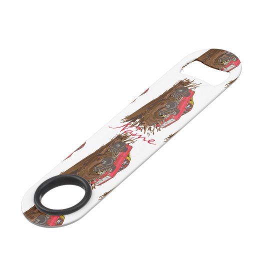 4-wielmodder Thunder_Cove Speed Flessenopener (Voorkant Gekanteld)