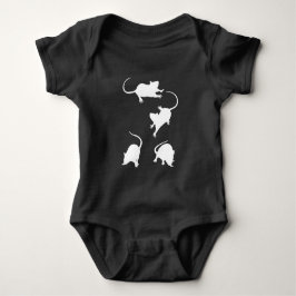 4 witte muizen Toddler Top