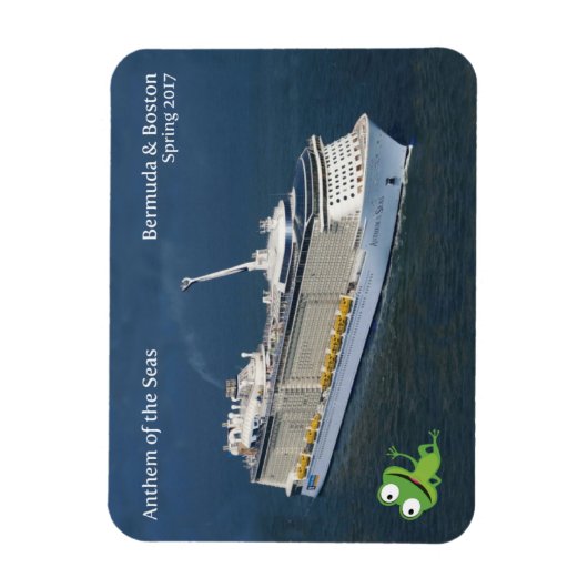 4 "x3" Stateroom deurmagneet Magneet (Verticaal)