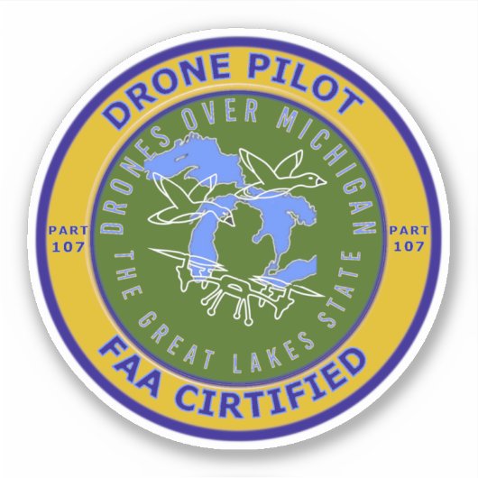 4 "x4" Vinyl Sticker (Voorkant)