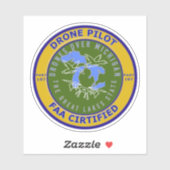 4 "x4" Vinyl Sticker (Vel)