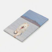 4"x6" Post-it Notities - Zoutvlakten Post-it® Notes (Schuin)