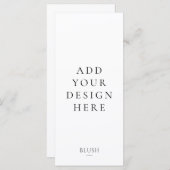 4 "x9" Menu Kaart afdrukken (Voorkant / Achterkant)