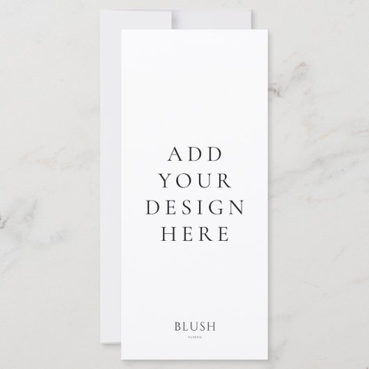 4 "x9" Menu Kaart afdrukken (Voorkant)