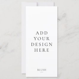 4 "x9" Menu Kaart afdrukken