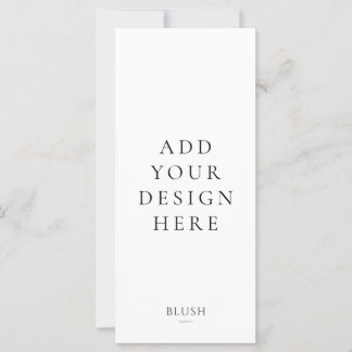 4 "x9" Programma Kaart afdrukken