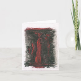 4 x 5,6 inch gevouwen Note Kaart - "ENIGMA"