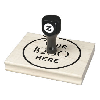 4" x 5" Extra Groot | Aangepast Zakelijk Logo  Rubberstempel