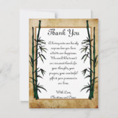 4 x 5 FLAT Hartelijk dank, kaart Geisha (Voorkant)