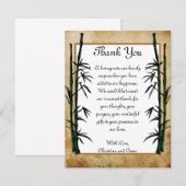 4 x 5 FLAT Hartelijk dank, kaart Geisha (Voorkant / Achterkant)