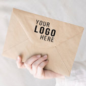 4 x 5-inch grote aangepaste Logo op maat Rubberstempel