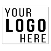 4 x 5-inch grote aangepaste Logo op maat Rubberstempel (Afrduk)