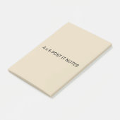 4 x 6 aangepaste advertentie post-it® notes (Schuin)