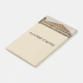 4 x 6 aangepaste advertentie post-it® notes (Schuin)