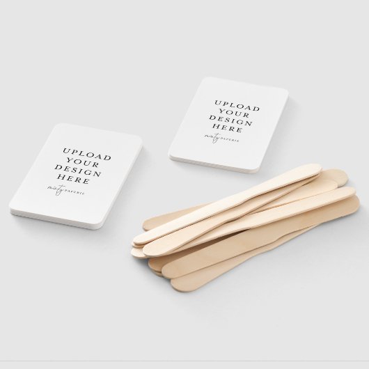 4 x 6-inch Fan Wedding Program Handwaaier (Niet-gemonteerd)