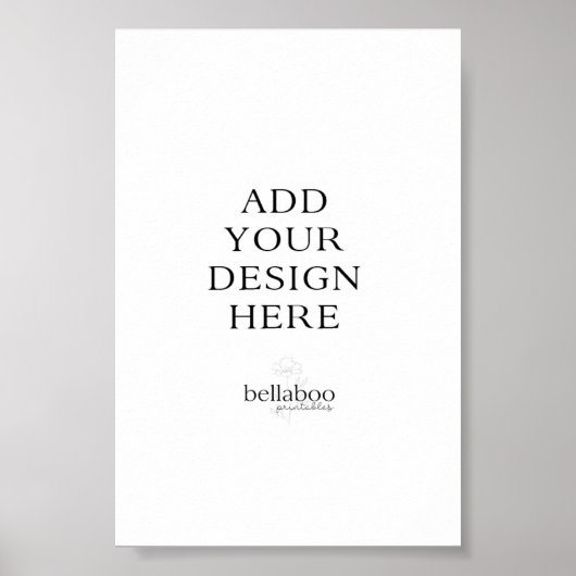 4 x 6 inch gedrukte letters poster (Voorkant)