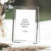 4 x 6 inch gedrukte letters poster