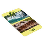 4 x 6-inch schoonmaakapparaat/vuilniswasmachine Ma Magneet (Rechterzijde)