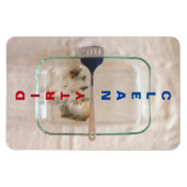 4 x 6-inch schoonmaakwasmachine/vuilnisbak magneet (Horizontaal)