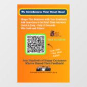 4 x 6 vensterklemmen raamsticker (Vel)