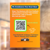 4 x 6 vensterklemmen raamsticker (Vel 2)