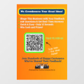 4 x 6 vensterklemmen raamsticker (Vel)