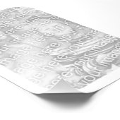 4 x 6 White Lijst Foto Afdruk (Hoek)