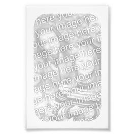 4 x 6 White Lijst Foto Afdruk