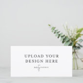 4 x 8-inch flatKaart - Landschap (Staand voorkant)