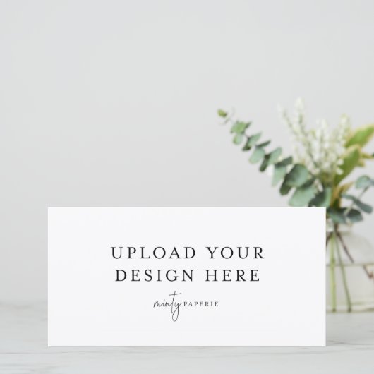 4 x 8-inch flatKaart - Landschap (Staand voorkant)