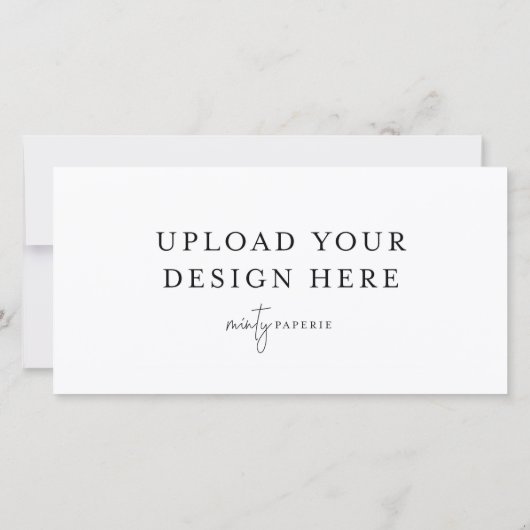 4 x 8-inch flatKaart - Landschap (Achterkant)