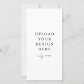 4 x 8-inch flatpanel Kaart - Portret (Voorkant)