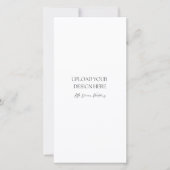 4 x 8 inch halfglanzende dubbelzijdige Kaart (Voorkant)