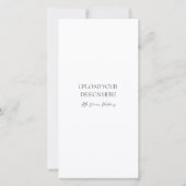 4 x 8 inch halfglanzende dubbelzijdige Kaart (Achterkant)