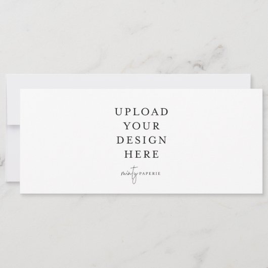 4 x 9,5-inch Narrow Uitnodiging - Landschap (Voorkant)