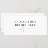 4 x 9-inch flat-Kaart - Landschap (Voorkant / Achterkant)