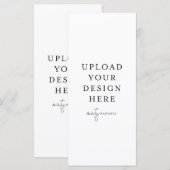 4 x 9-inch flatpanel Kaart - Portret (Voorkant / Achterkant)