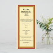 4 x 9-inch flatprogramma Groove Programmakaart (Staand voorkant)