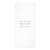 4 x 9 inch Glanzende dubbelzijdige Kaart (Achterkant)