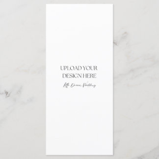 4 x 9 inch halfglans dubbelzijdige kaart