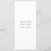 4 x 9 inch semi-glans dubbelzijdige kaart (Achterkant)