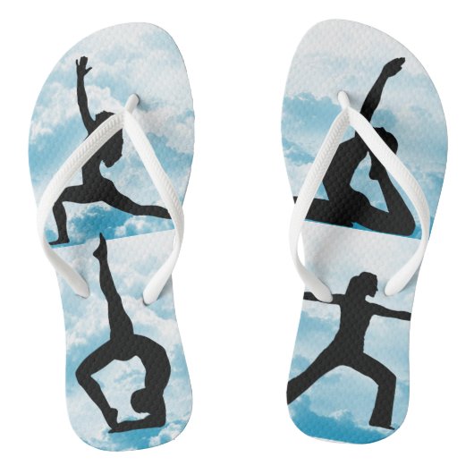 4 Yoga Pose Teenslippers (Voetbed)
