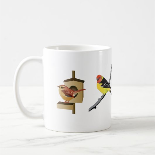 4 Zongvogels 2 Mok (Links)